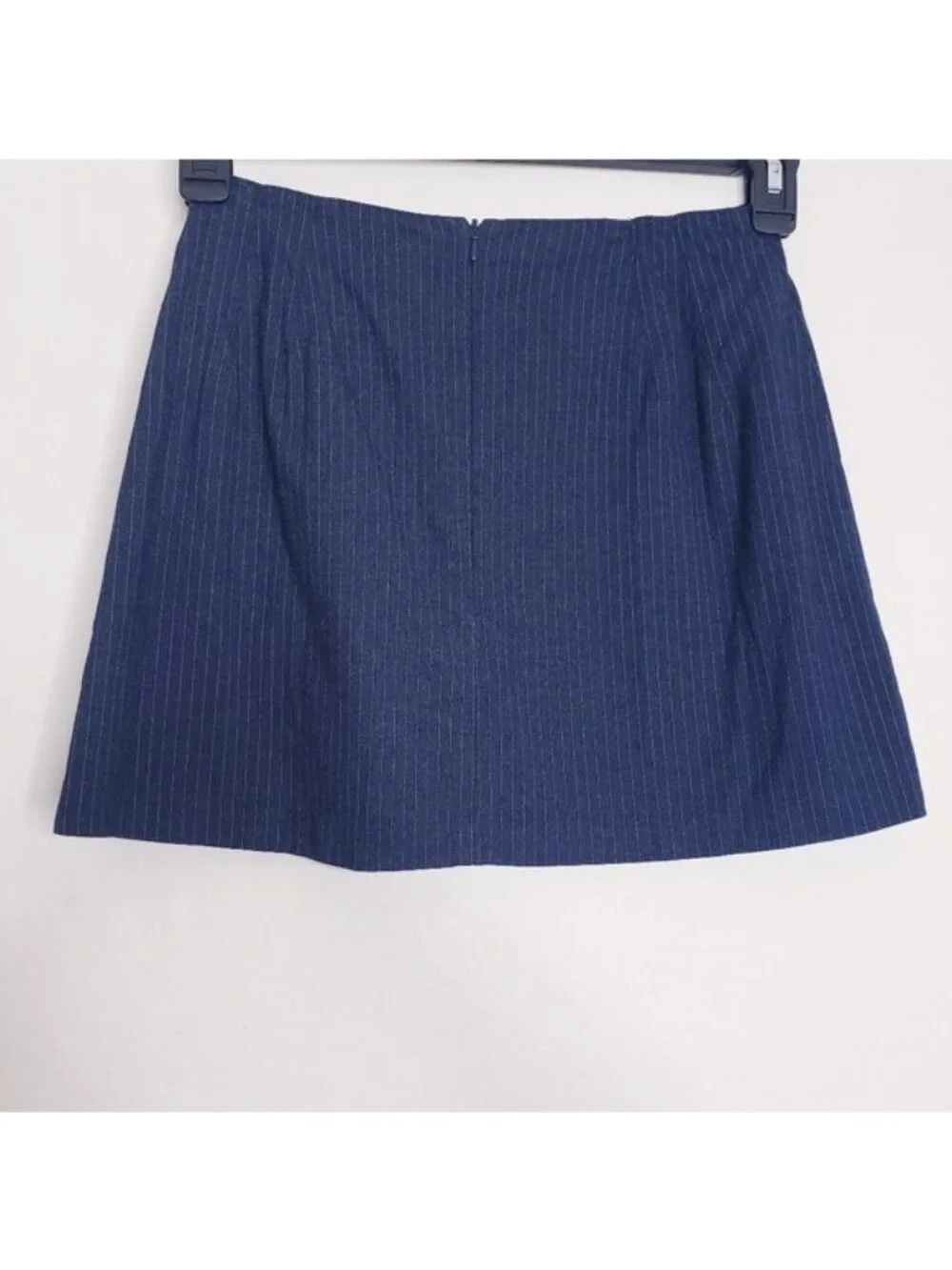 Nike Navy Blue Pinstripe Athletic Skirt Girls Size Medium 8-10